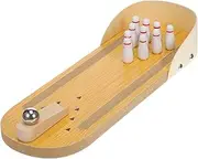 ERINGOGO Set Mini Desktop Bowling Game Set Educational Tabletop Bowling for Interactive Family Fun Develops Hand Eye Coordination and Strategy Skills Game for All Ages