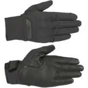 Alpinestars C-1 v2 Windstopper Motorcycle Street Riding Black Gloves Pick Size