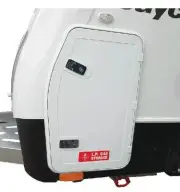 Coast Access Door #7 Hole 439mm x 661mm White Caravan RV Pop Top Camper Trailer