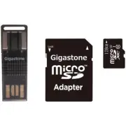 Gigastone GS-4IN1600X128GB-R Prime Series microSD Card 4-in-1 Kit 128GB