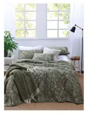 [M.M Linen] Botanica Bed Cover Set in Poplar