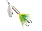 Blue Fox BFWT1BKCHPK: Whip Tail Deep Runner Size 1 Black Chartreuse Pink