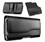 For iPhone 16/15/14/13/Plus/Pro/Pro Max Black Workman Carry Case Pouch Holster