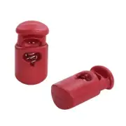 Single Hole Heavy Duty Plastic Cord Lock Clamp Toggle Stop Slider for Paracor...