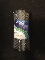 CTO10BB Pureplus Sintering Carbon Block Water Filter 5 Micron 10"X4.5"