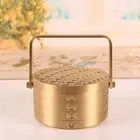 Food Storage Jar Brass Home Accessories Nuts Storage Box for Sugar Rice Nuts