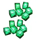 12PCS Waterproof LED Ice-Cube Flashing Glow in the Dark Light Up for Bar1412