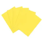 Foam Sheets Crafts 12x9 Inch 13mm EVA Craft Foam Paper Sheets, Yellow, 5 Sheets
