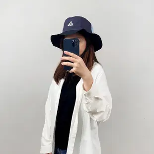 Nike 漁夫帽 ACG Bucket Hat 深藍 白 雙面 可調整 男女款 帽子 【ACS】 DC9088-015