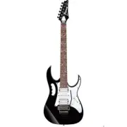 Ibanez JEMJR-BK Steve Vai Signature JEM Series Electric Guitar, Black