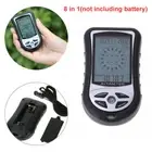 8in1 Electronic Digital Compass Altimeter Barometer Thermometer Calendar Clock