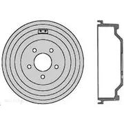 Protex Brake Drum - DRUM4137