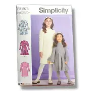 Simplicity Dresses Girls Size 3-6 R11976 Uncut Sewing Pattern