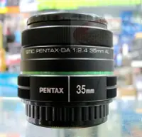 在飛比找Yahoo!奇摩拍賣優惠-小青蛙數位 pentax DA 1:2.4 35MM AL 