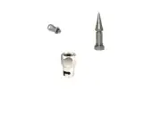 Paasche HC-5 Air Cap, HS-3 COLOR ADJUSTMENT PART .65MM, 1/4" Coupling Sleeve