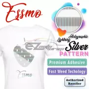 Holographic Lightning Pattern Heat Transfer Vinyl HTV T-Shirt 10" Iron SP13