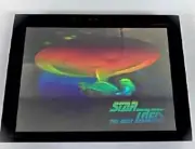 NEW STAR TREK "THE NEXT GENERATION" HOLOGRAM PAPERWEIGHT