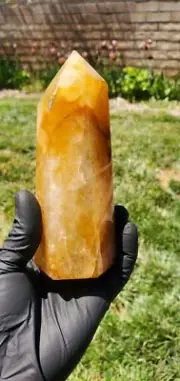 Golden Healer Tower Crystal Large 1 Lb 5.6oz ( 614g) Xx89