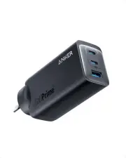 Anker 120W USB C Charger, Anker 737 GaNPrime, PPS 3-Port Fast Compact Foldable W