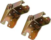 Cabilock 2PCS Self Locking Folding Hinge for Furniture Legs Angle Bracket Support Hinge for Chairs and Tables Compact Design for Space Saving