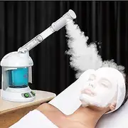 Havvo Facial Steamer - Nano Ionic Face Steamer with Extendable 360° Rotating Arm - Portable Facial Steamer for Personal Care at Home or Salon