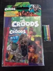 The Croods Coloring & Activity Pack Sealed with Crayons