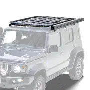 180X125 Roof Rack Platform with Light Bar + Gutter Bracket for Suzuki Jimny XL