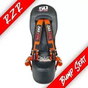 Middle Bump Seat & Orange Harness Polaris RZR XP1000 S 900/1000 XP Turbo