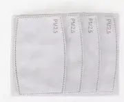 4 PCS PM2.5 ACTIVATED CARBON FILTER 5 Layer REPLACEMENT FILTER - US SELLER !!
