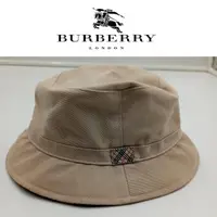 在飛比找蝦皮購物優惠-二手真品  BURBERRY  漁夫帽 帽子 K153