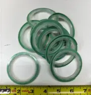 (Lot of 25) 2" Flow Smart Sanitary Poly Connect Gaskets GR-RXPX-GN-200 Green New
