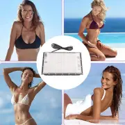 Tanning Lamp 45W Full Blue 192 LEDs With Switch Portable Tanning Light 100‑24