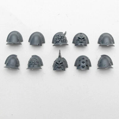 Warhammer 40K Chaos Space Marines Shoulder Pads x 10 B [Bits]