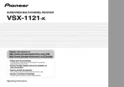 Pioneer VSX-1121-K Receiver Owners Manual