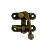 Swing Clasp - Antique Brass Finish - Tandy Leather #1297-01 (Discontinued)