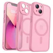 Magnetic for iPhone 13 Case, Upgraded [Full iPhone 13 (6.1 Inch, 2 Lens) Pink
