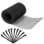 Downpipe Drain Pipe Filter Mesh Stop Leaf Roof Gutter Guard Cover Screen Protect