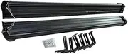 ADCCH 2Pcs Fits Compatible for Mercedes Benz W463 G Class Running Boards Side Steps Bar Black 2001 2002 2003 2004 2005 2006 2007 2008 2009 2010 2011 2012 2013 2014 2015 2016 2017 2018