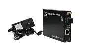 Gigabit Fiber media converter singlemode SMF 1000Base-LX/LH, 20Km web managed