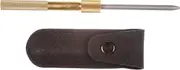 EZE-LAP M 1/4-Inch Round Diamond Sharpener with Brass Handle and Sheath