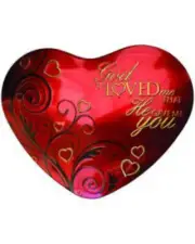 Scripture Candy Milk Chocolate Tin "God Loved Me That He Gave Me You" BB 02/2027