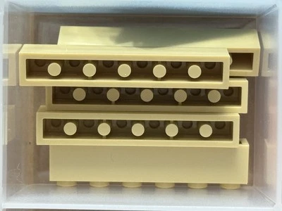 LEGO Parts - Tan Brick 1 x 6 - No 3009 - QTY 5