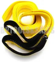 2" x 20' Tow Strap w/ Flexible Nylon Webbing 10,000 lbs for Chain Block HD Rope