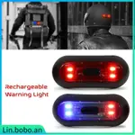 MOTORCYCLE WARNING LIGHT HELMET LED SMART LIGHT NIGHT CYCLIN