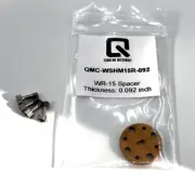 WR-15 Millimeter Waveguide Spacer Thickness 0.092 Inch Gold Plated