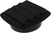 INOOMP Ventilation Window Vents Car Gadgets Marine Vent Boat Louver Vent Caravan Vent Fittings Boat Louvered Vent Shed Vent Easy Install Vent Shipping Container Vent Nylon Black