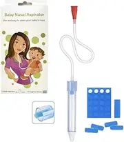 Baby Nasal Aspirator with 24 Hygiene Filters Nose Cleaner The Snot Sucker
