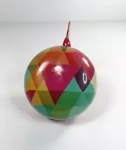 Ding Dong Bike Bell From Butlers 80mm Geographic Colorful Design