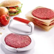 Burger Press Plastic Burger Press Hamburger Press Patty Maker Mould Set, 4.5” Bu