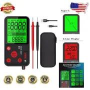 Rechargeable Voltage Tester with Large LCD and Non-Contact Detection Feature